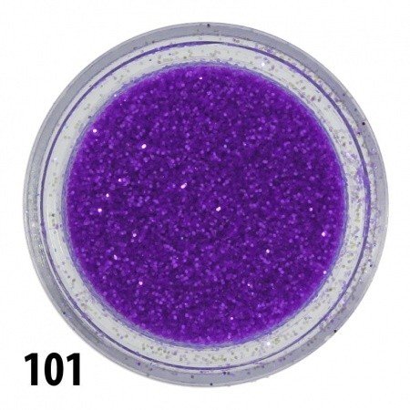 Glitrový prach - 101 fialový 10 ks
