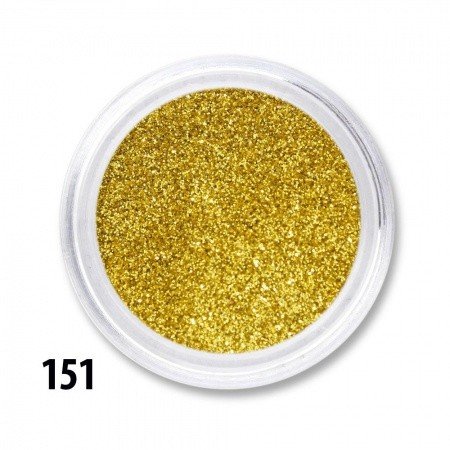 Glitrový prach - 151 zlatý 10 ks
