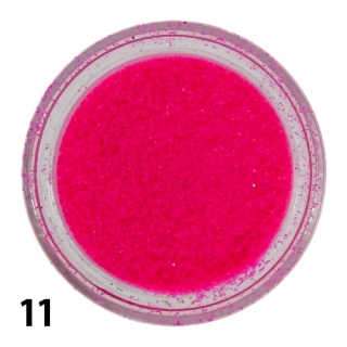 Glitrový prach - 11 neónovo ružový 10 ks